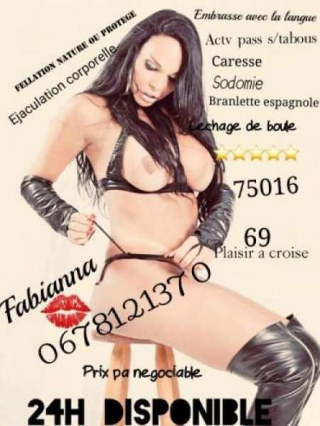 Photo de Fabianna sublime trans brésilienne 75016