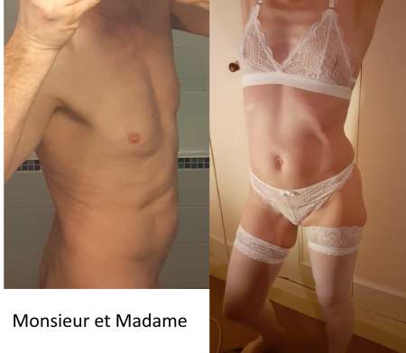 Photo de Couple F/H svelte cherche femme bi ou couple bi
