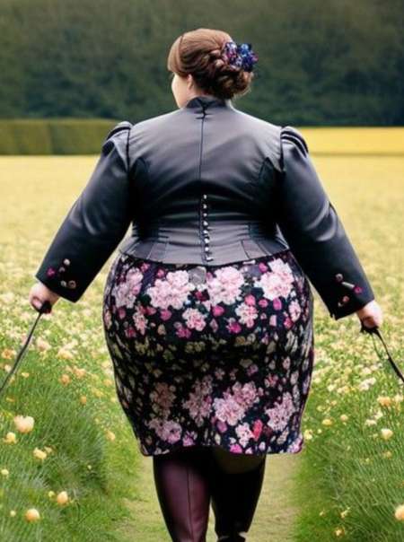 Photo de H ch femme obese gourmande, coquine